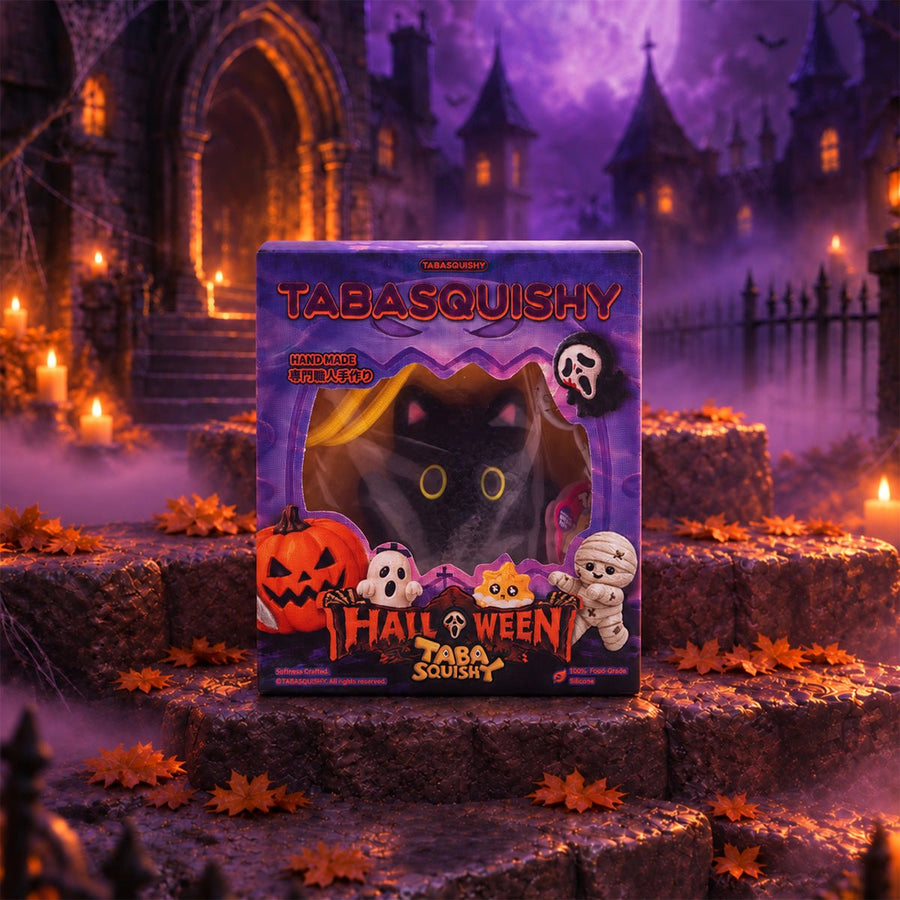Spooky Black Cat Taba Squishy - TABASQUISHY®
