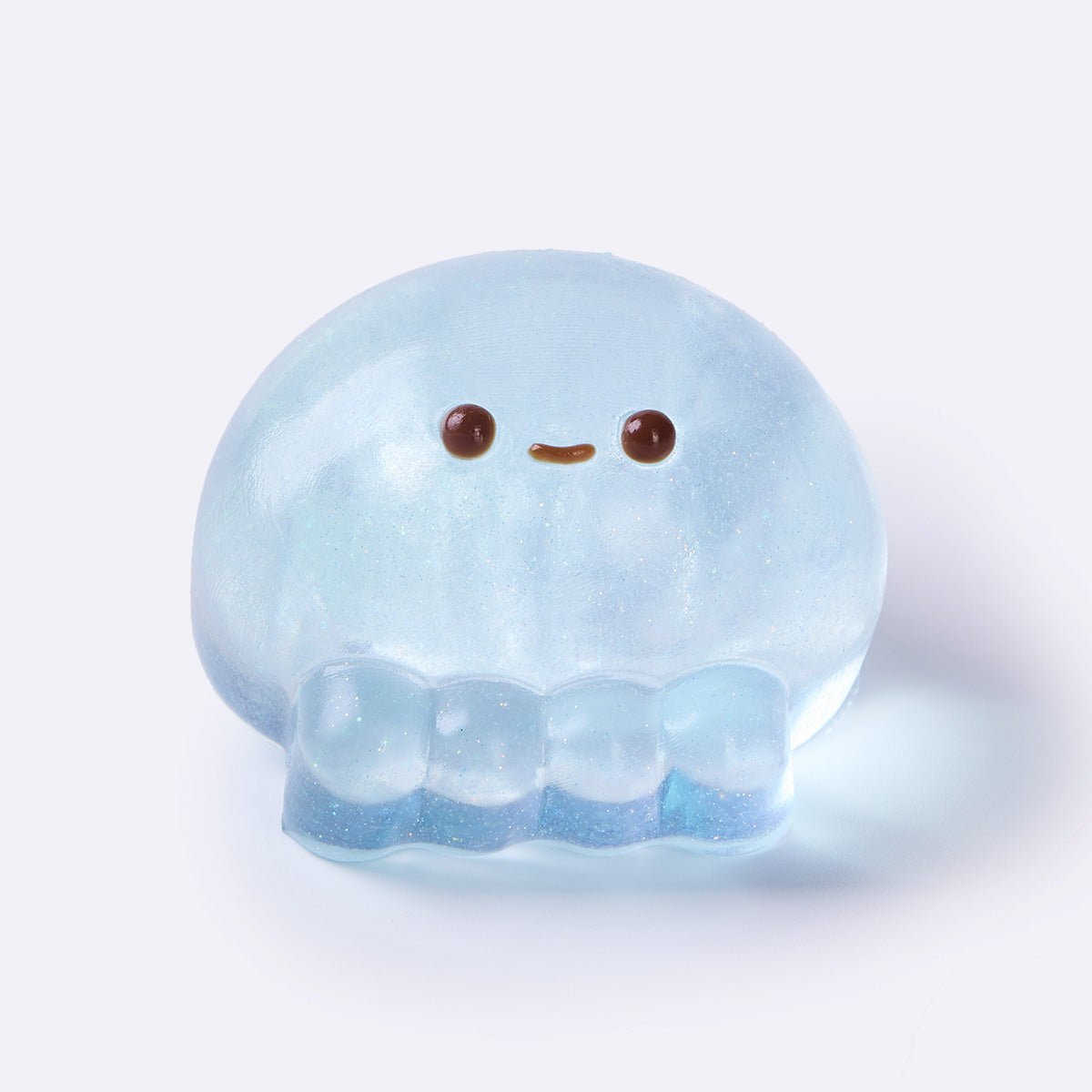 TABASQUISHY Glitter Transparent blue Jellyfish Taba Squishy Squeeze Toys tabasquishy-glitter-transparent-blue-jellyfish-taba-squishy-squeeze-toys