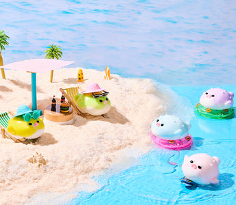 Discover the Fun of TABASQUISHY™ Pufferfish Squishy Toys! Pufferfish Vacation Diary: A Day of Fun in the Sun! 🐡