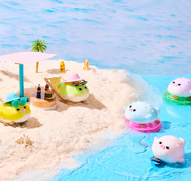 Discover the Fun of TABASQUISHY™ Pufferfish Squishy Toys! Pufferfish Vacation Diary: A Day of Fun in the Sun! 🐡