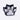 Black Silver Glitter Cat Paw with Claws