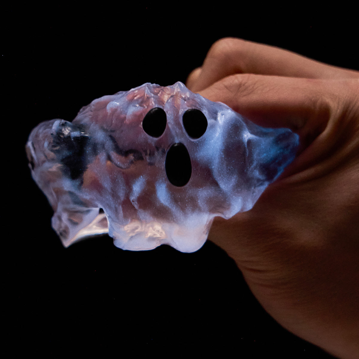 Blue Luminous Ghost Taba Squishy