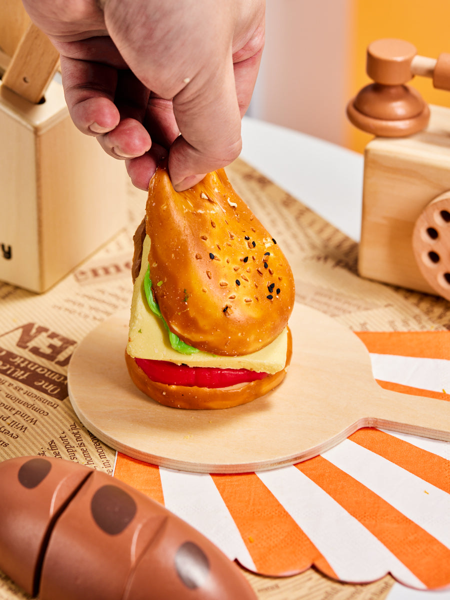 Taba Squishy Hamburger Squeeze Toy