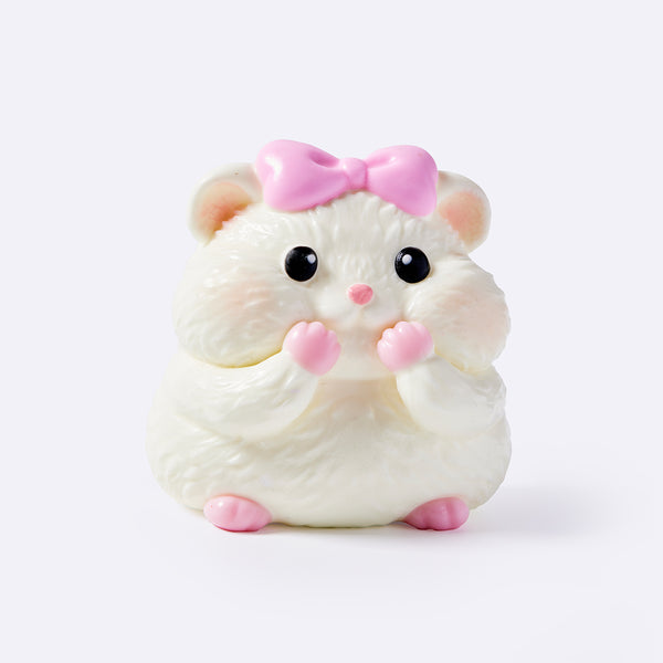 【スワロフスキー様】極美品 TABASA PLUS ファンシーツイード TABASQUISHY® Creamy Hamster Princess Taba Squishy Squeeze Toys