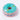 Pink Mint Filled Donut Taba Squishy