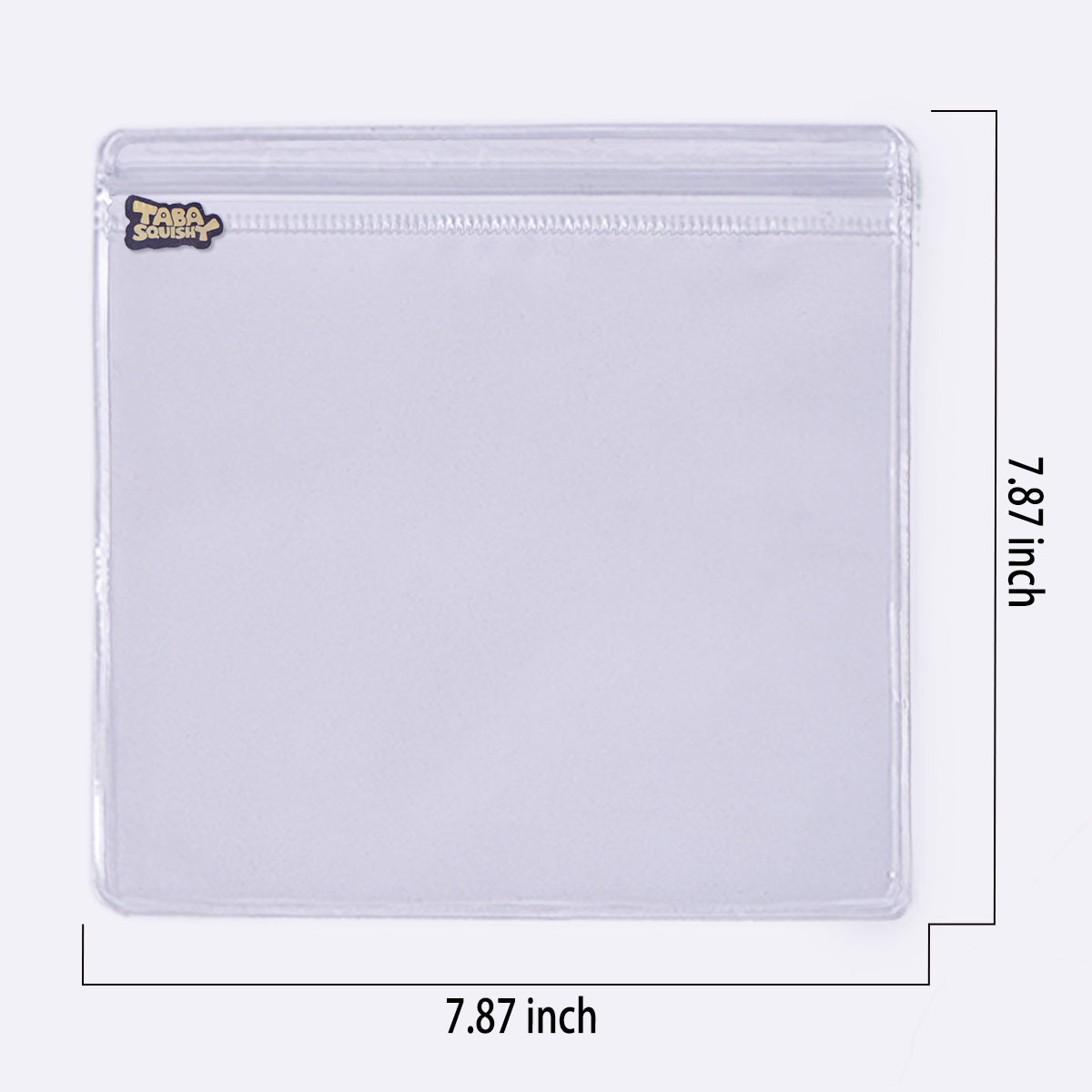 7.8x7.8 inch Replacement Storage Bag for Taba Squishy