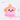 Pink & Orange Happy Star Taba Squishy