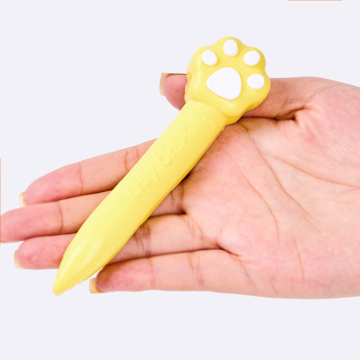 Yellow Crayon Taba Squishy