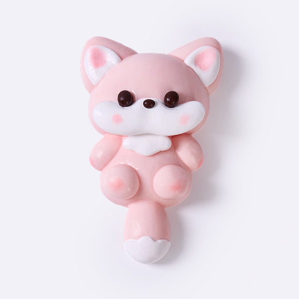 Fox Squishy – Pink Kawaii Fox Squeeze Toy | TABASQUISHY®