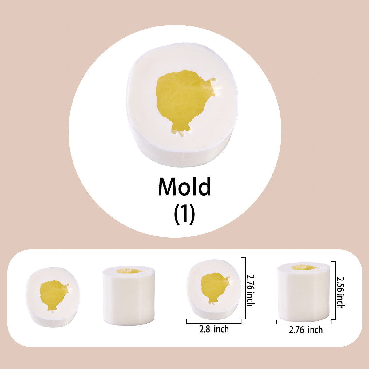 Chick Taba Squishy DIY Mold Set