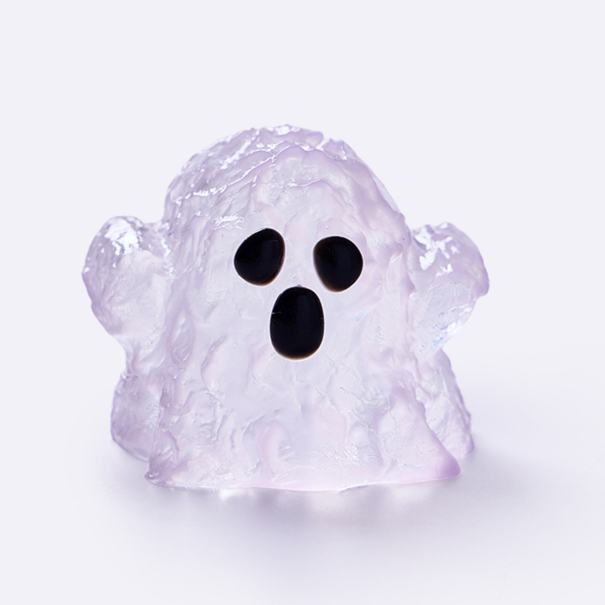 Clear-pink Ghost Taba Squishy