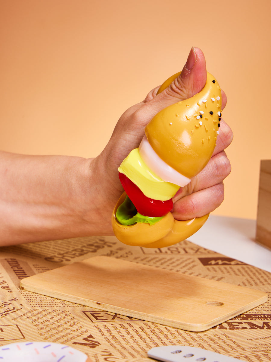 Taba Squishy Hamburger Squeeze Toy