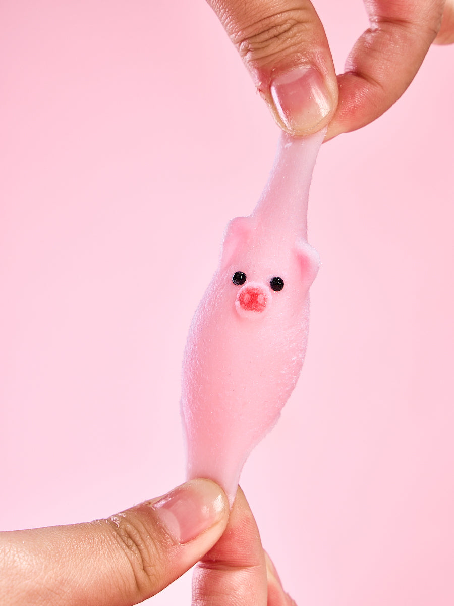 Taba Squishy Mini Pink Pig Ball Squeeze Toy