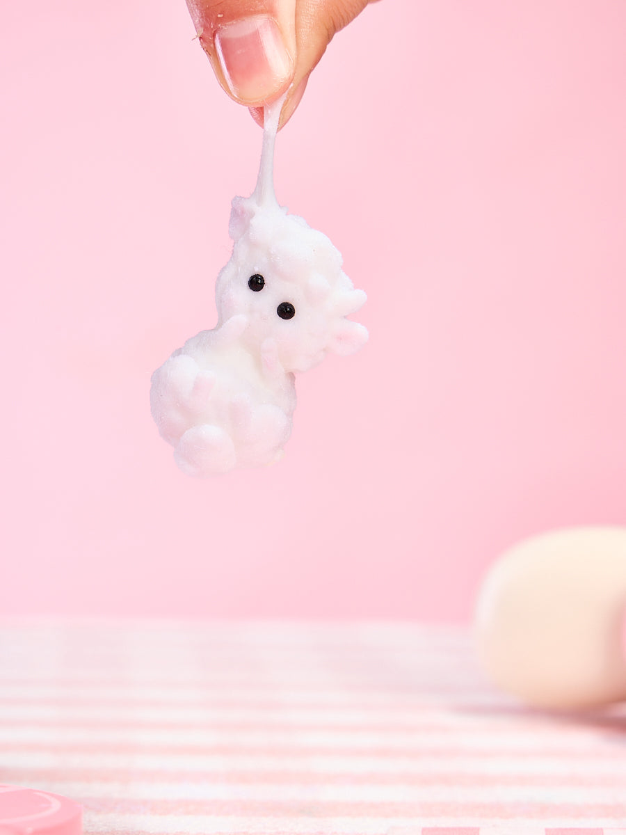 Taba Squishy Mini White Lamb Squeeze Toy