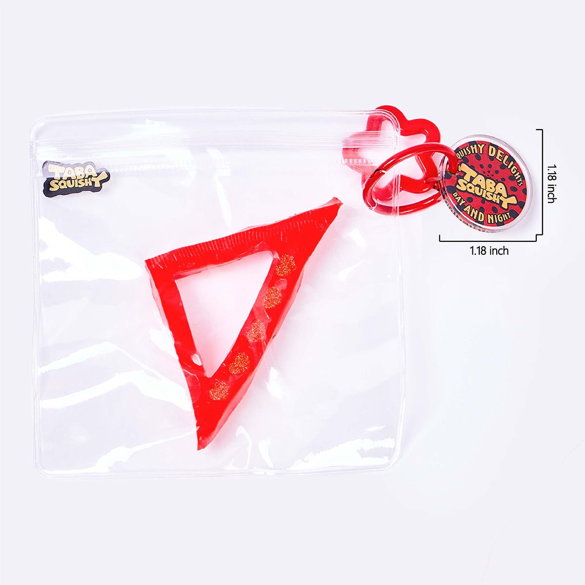 Squishy Ruler TABASQUISHY™ Red Triangle Ruler Taba Squishy Squeeze Toys – TABASQUISHY®