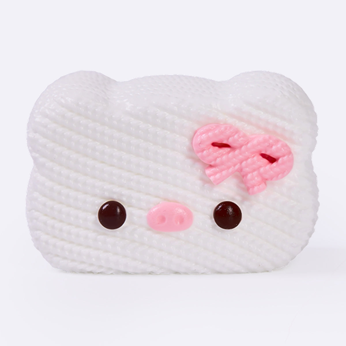 Knitted Pig Taba Squishy