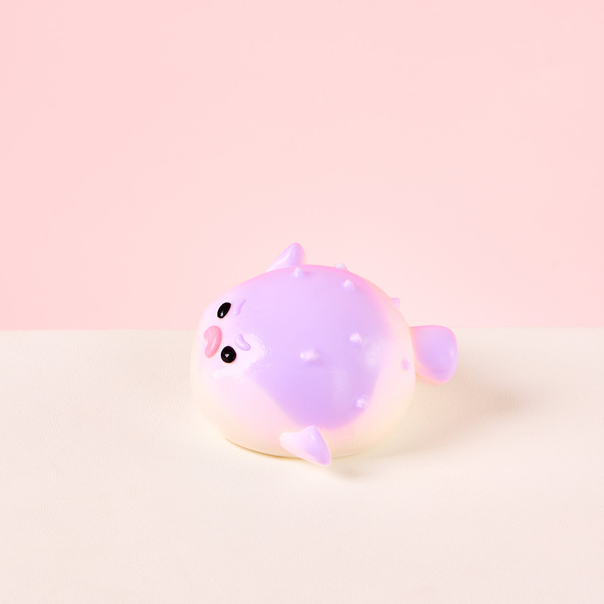 Taba Squishy Purple Pufferfish Squeeze Toys