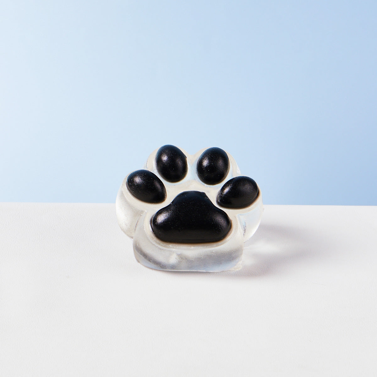 Taba Squishy Transparent-black Paw Squeeze Toy