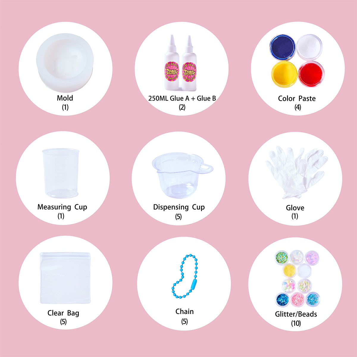 M&m Taba Squishy DIY Mold Set