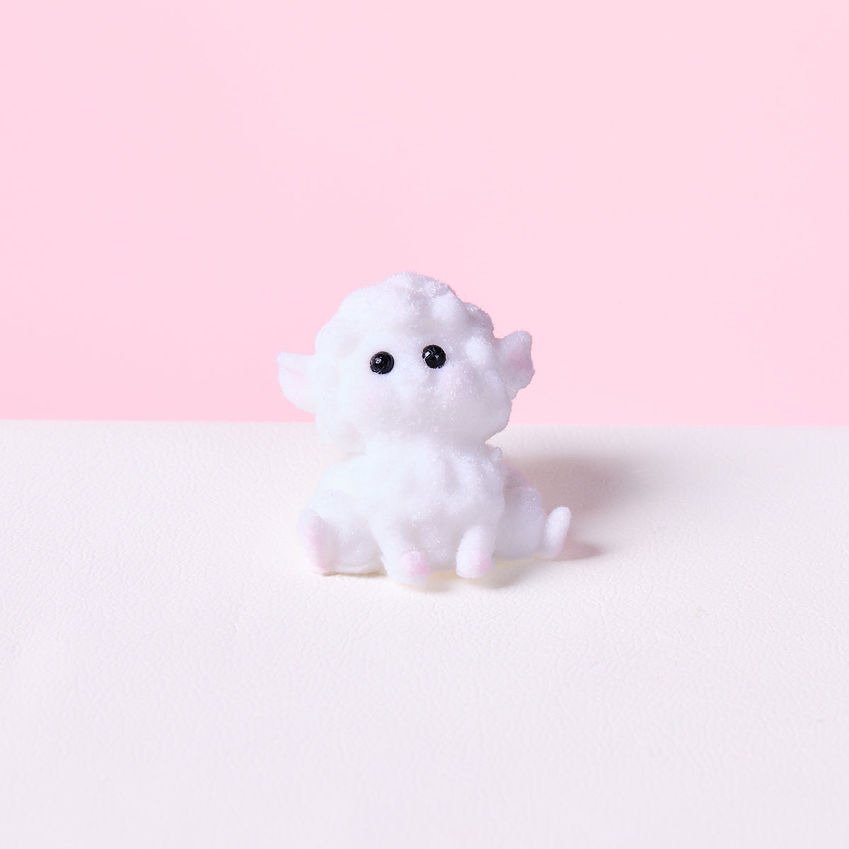 Taba Squishy Mini White Lamb Squeeze Toy