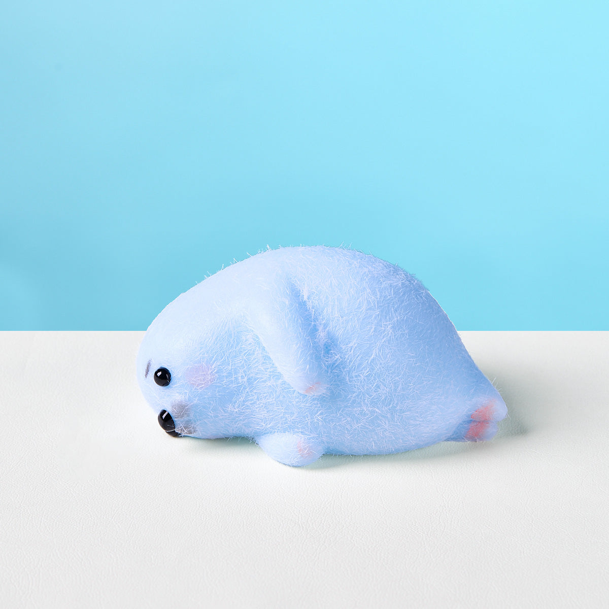 Taba Squishy Light Blue Seal Squeeze Toy