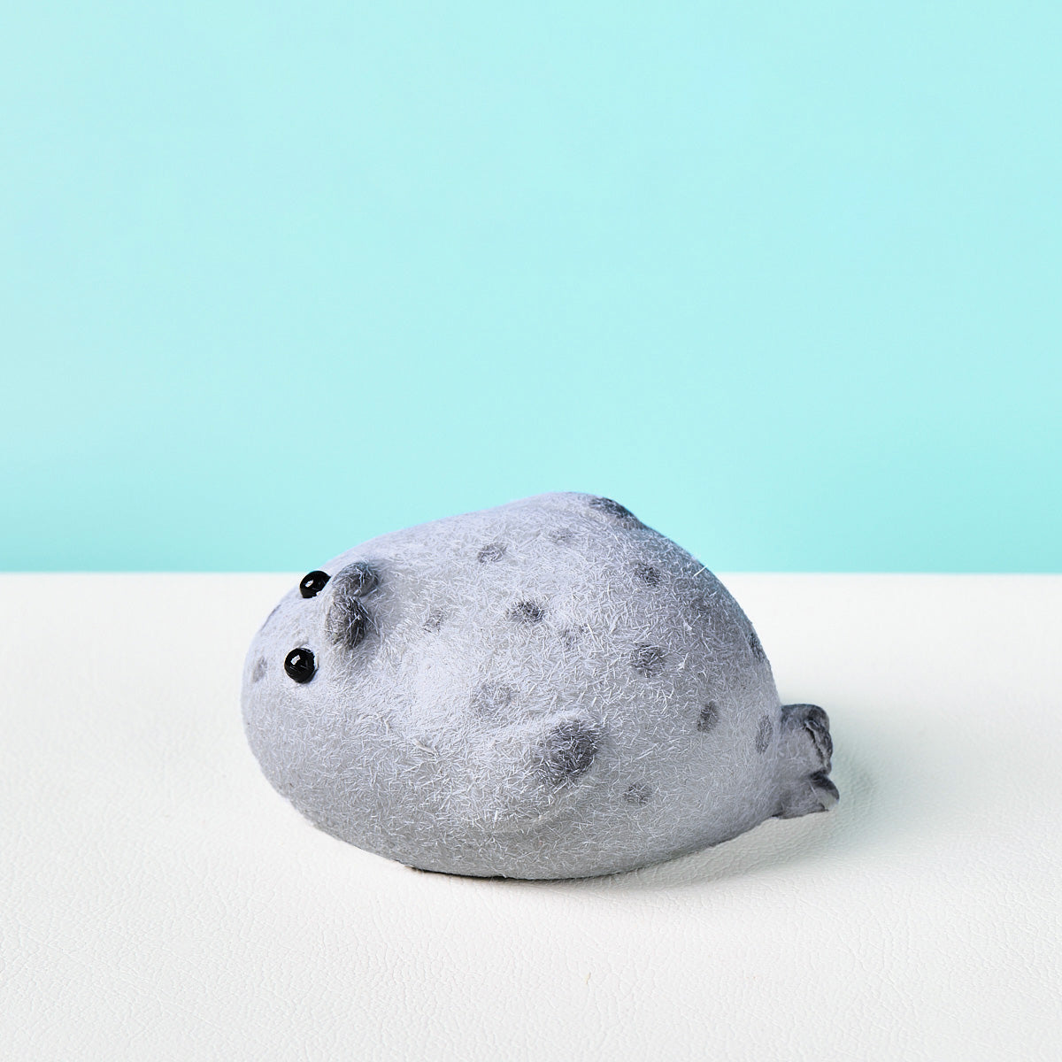 Taba Squishy Cute Grey Seal with Dots Squeeze Toy