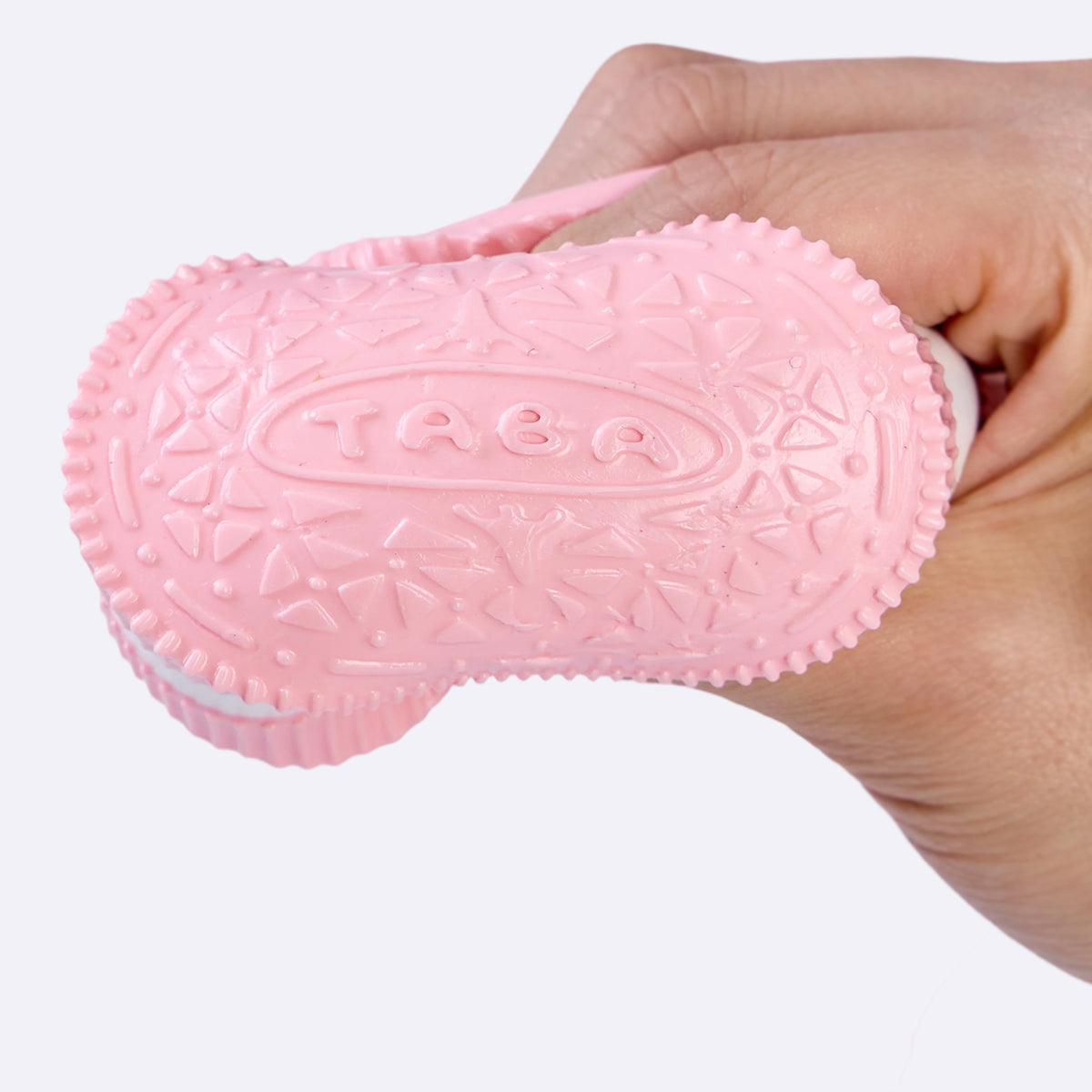 100g Pink-white Sandwich Cookie Taba Squishy