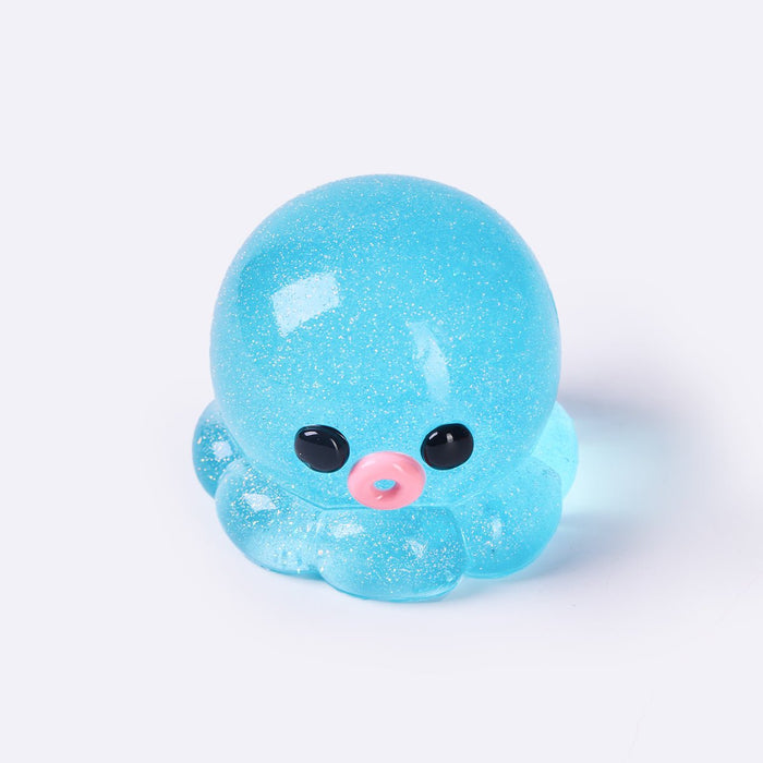 Glitter Blue Octopus Taba Squishy - TABASQUISHY®