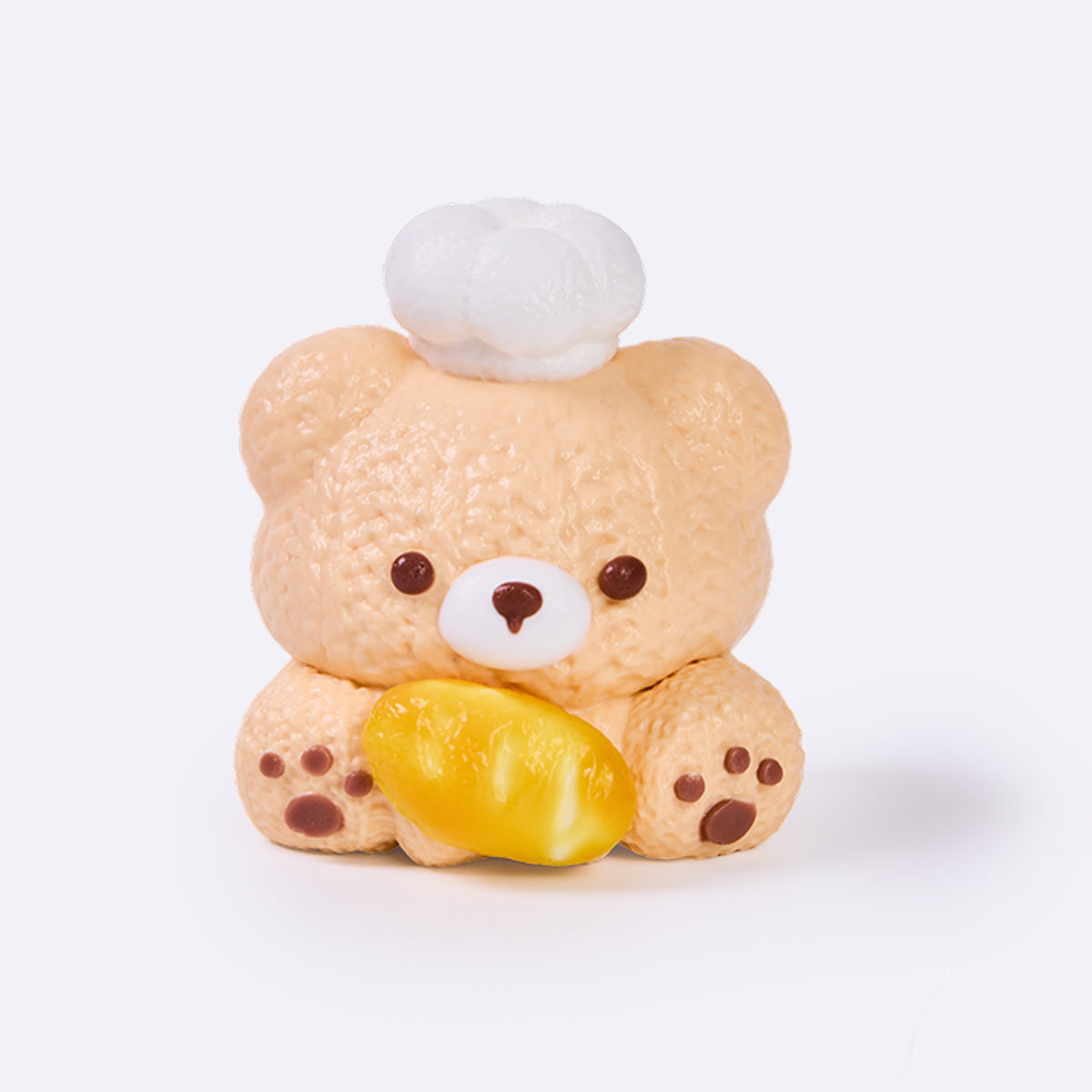 Knitted Chef Bear Taba Squishy