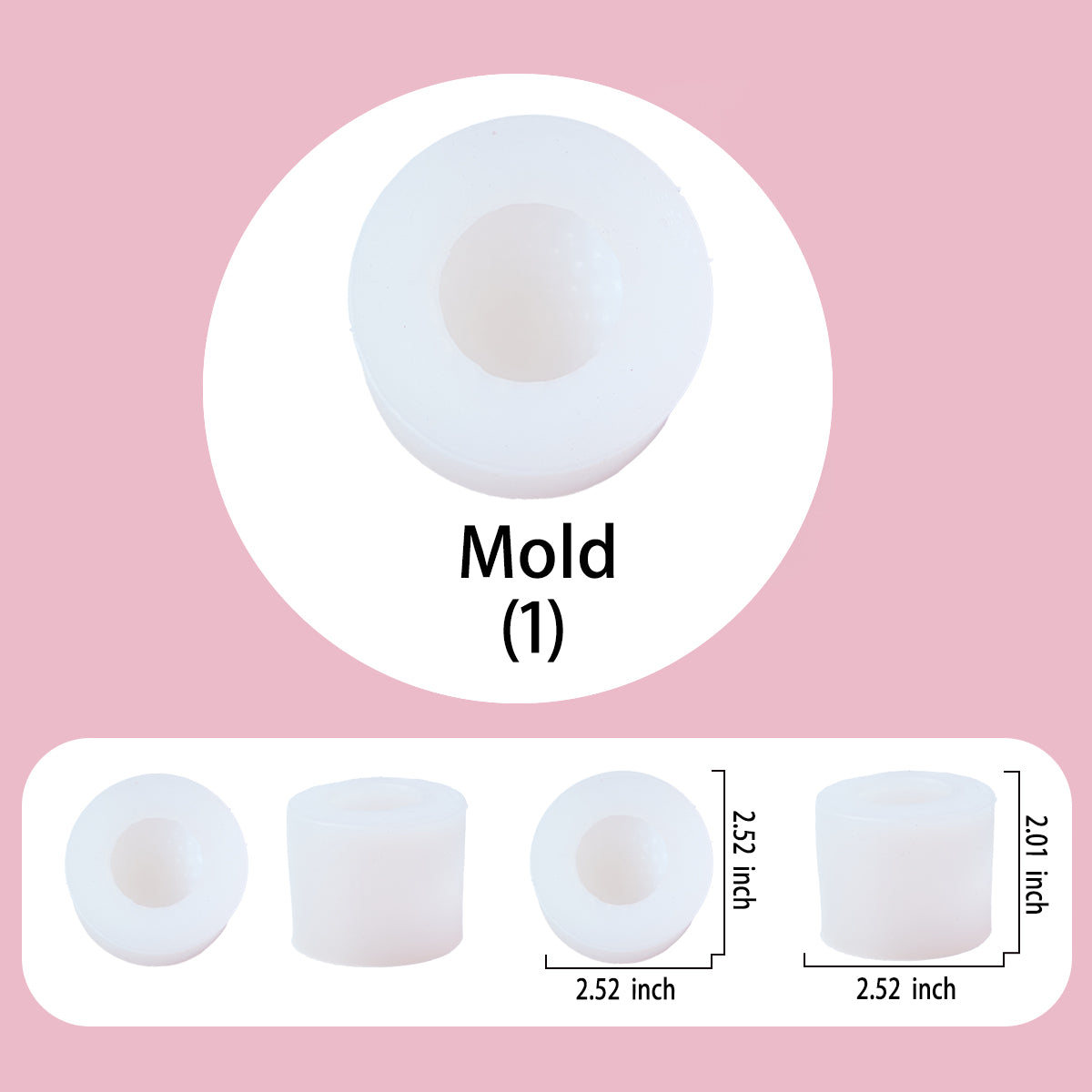 Strawberry Taba Squishy DIY Mold Set