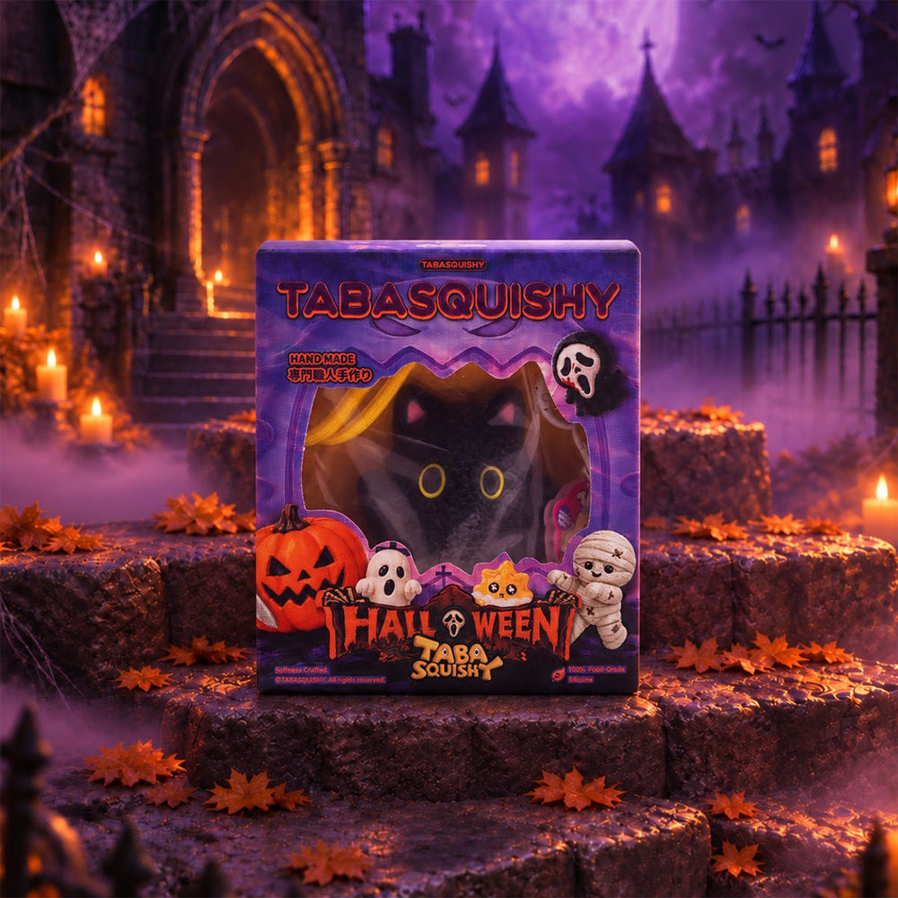 Spooky Black Cat Taba Squishy - TABASQUISHY®