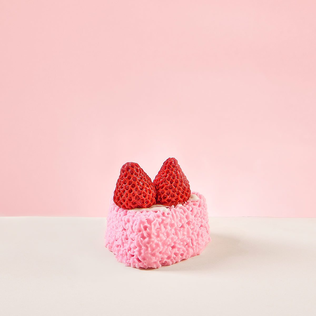 Taba Squishy Strawberry Rice Ball Squeeze Toy