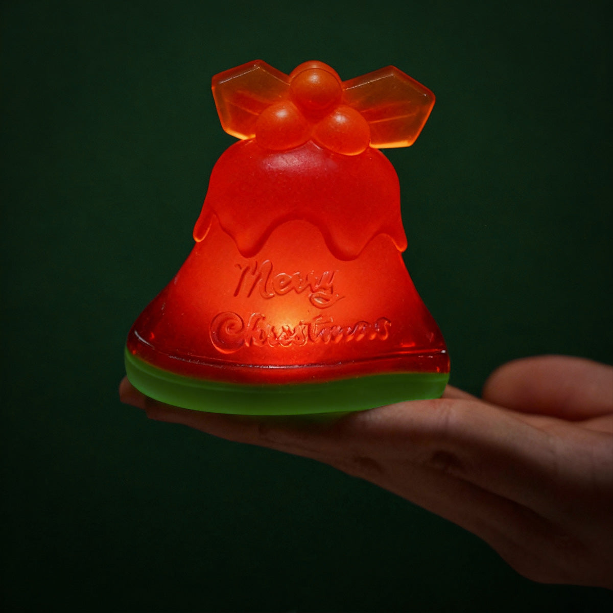 Jingle Bell with Red Light Taba Squishy