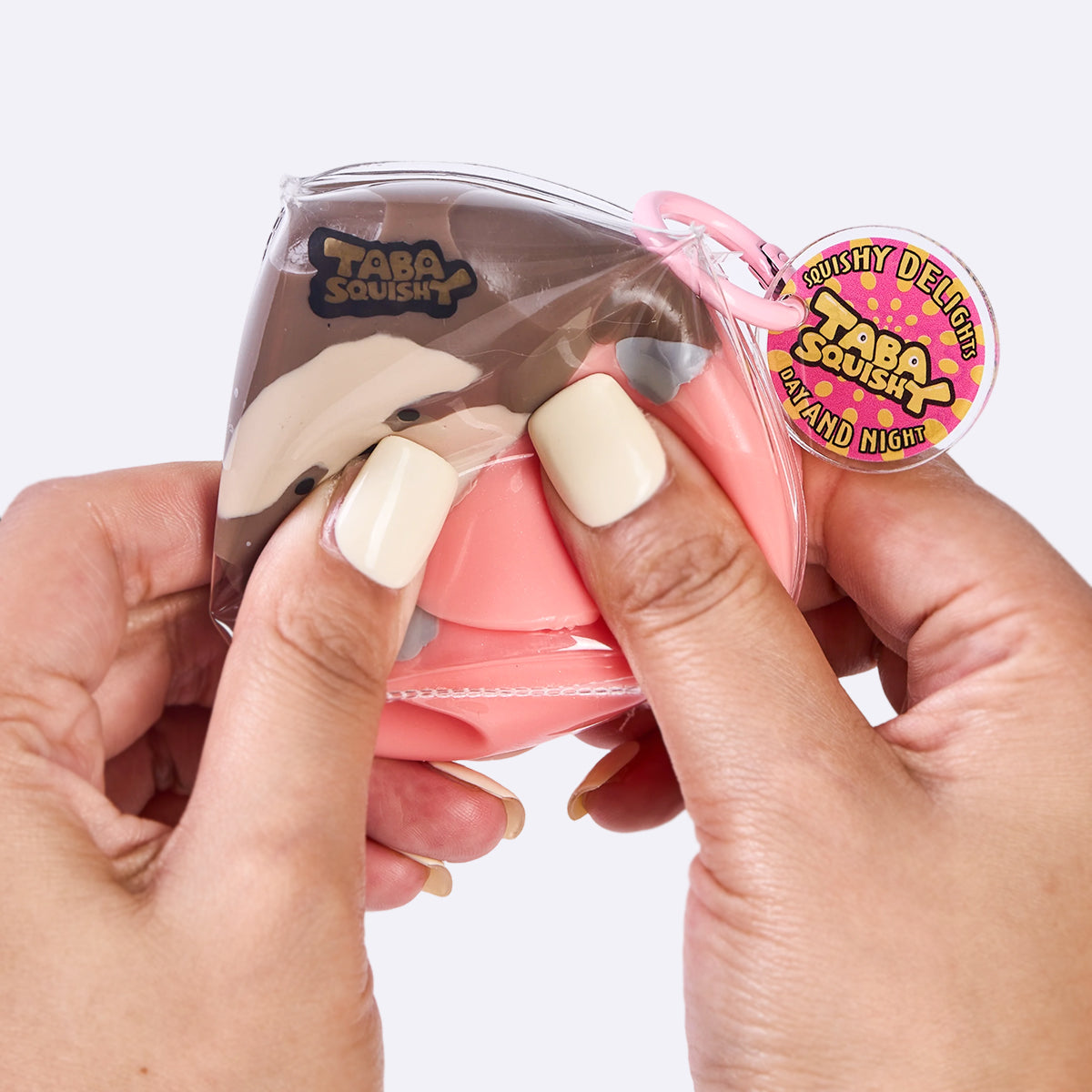 Little Sloth on Pink Ball Taba Squishy