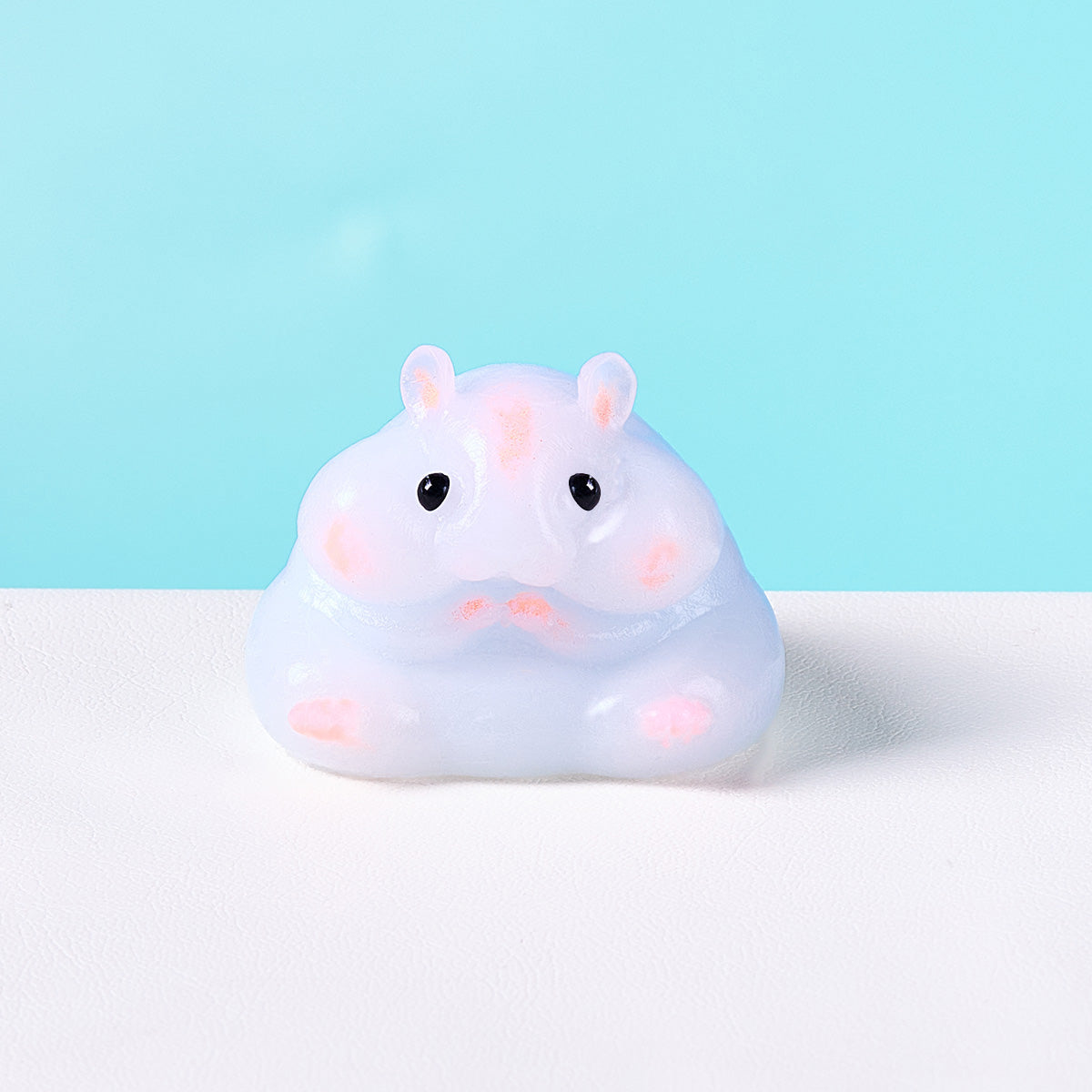 Taba Squishy Light Purple Hamster Squeeze Toy