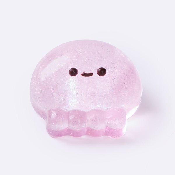 ◆美品◆3万◆TABASA◆大きいサイズ感◆綿麻スプリングジャケット◆ベージュ◆ Glitter Pink Jellyfish Squishy — Crystal Ocean Taba Toy | TABASQUISHY®