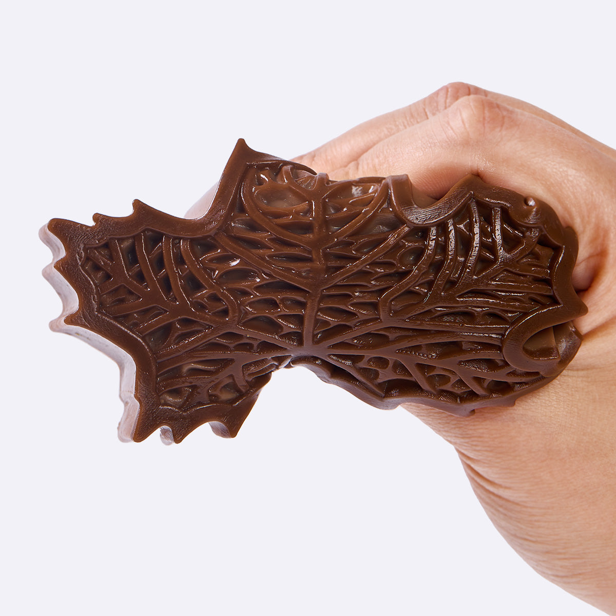 Brown Maple Leaf Taba Squishy