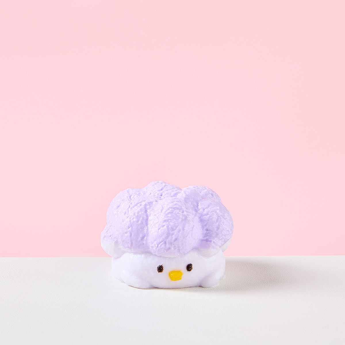 Taba Squishy Purple Chick Popcorn Squeeze Toy