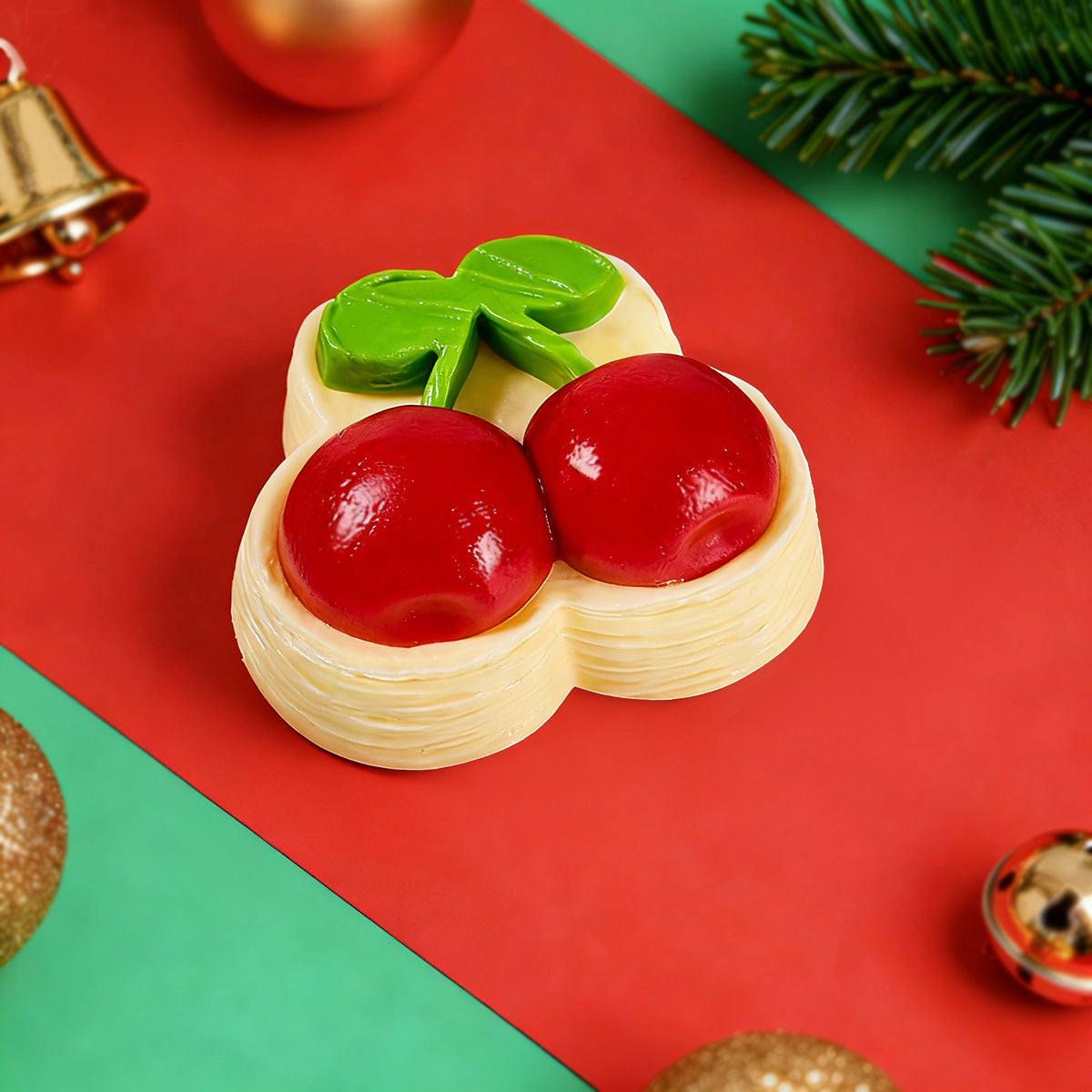 Cherry Mille Crepe Taba Squishy