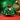 Dark Green Christmas Tree Taba Squishy