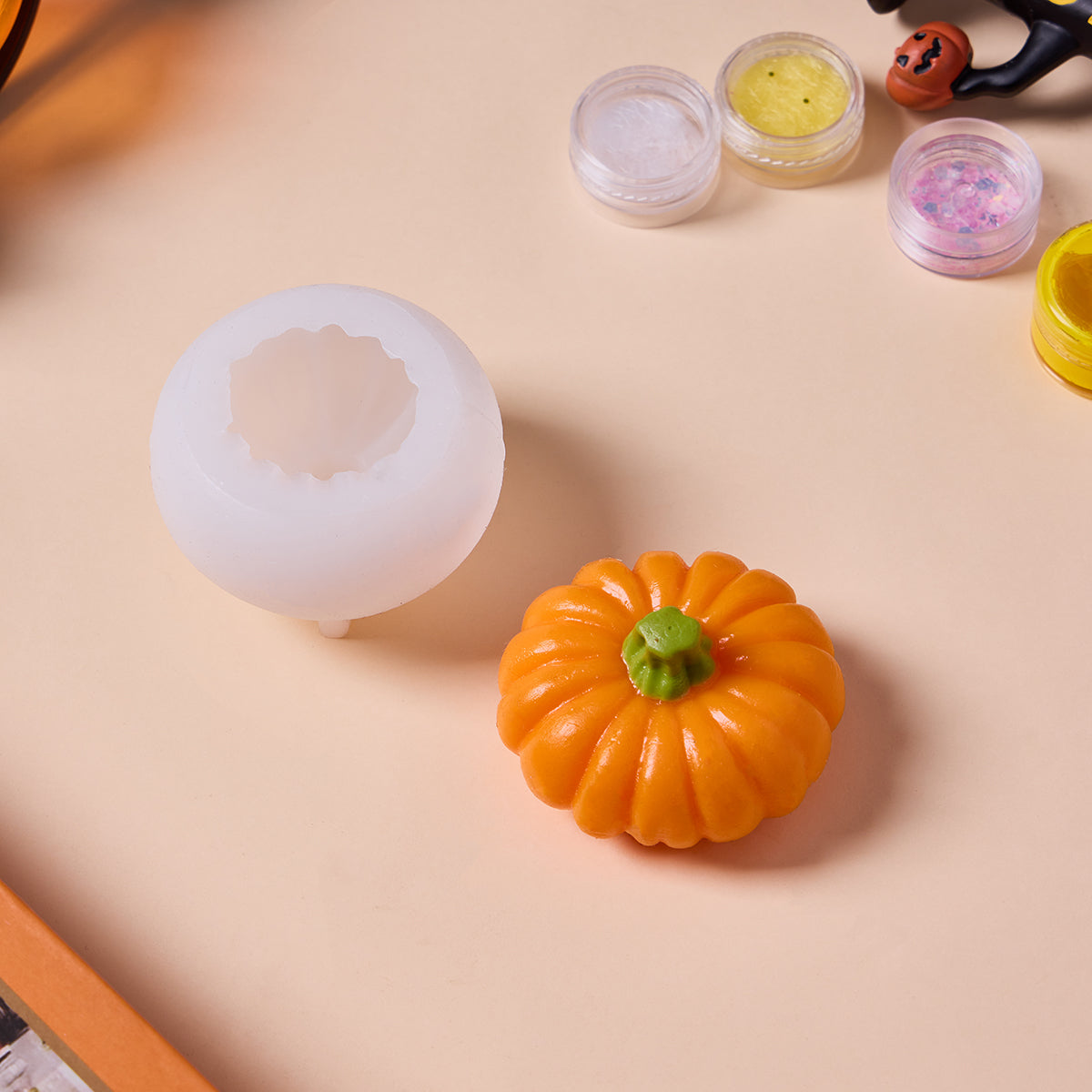 Pumpkin Taba Squishy DIY Mold Set