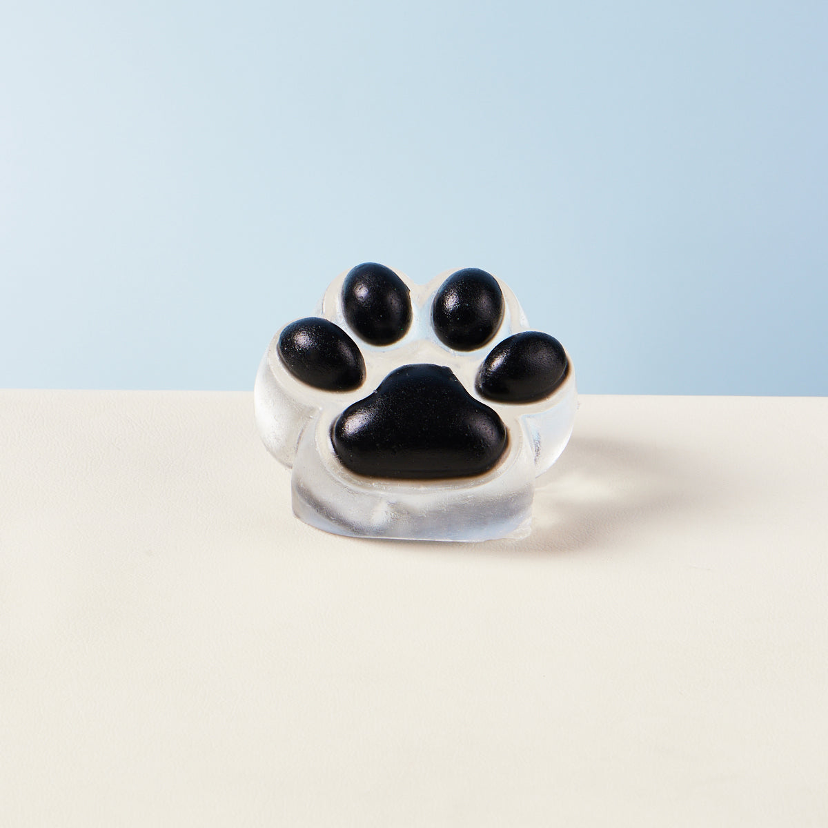 Taba Squishy Transparent-black Paw Squeeze Toy