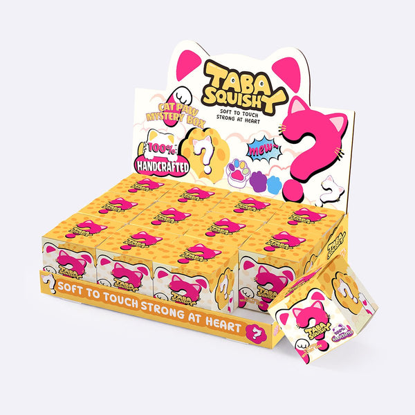 TABASQUISHY® Paw Blind Box – Full Case Edition Squeeze Toys
