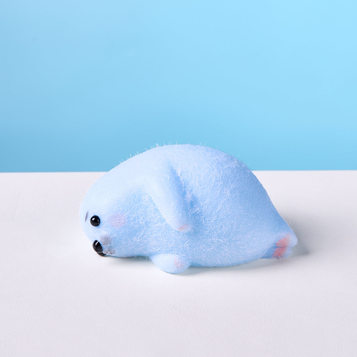 Taba Squishy Light Blue Seal Squeeze Toy