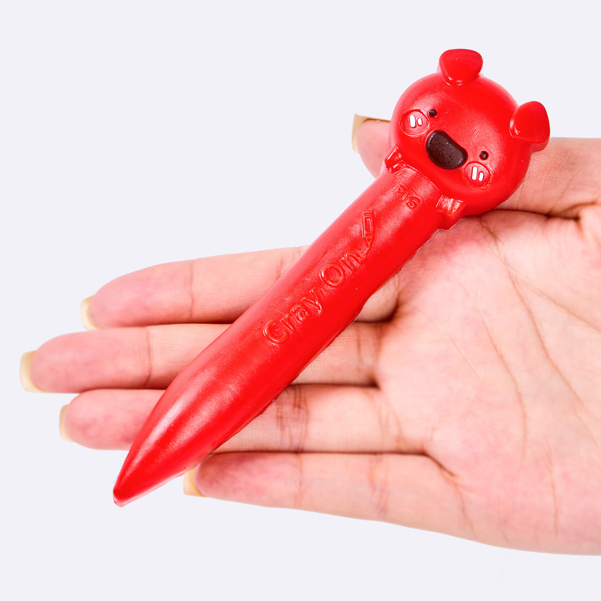 Red Crayon Taba Squishy