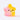 Pink & Yellow Squinting Star Taba Squishy