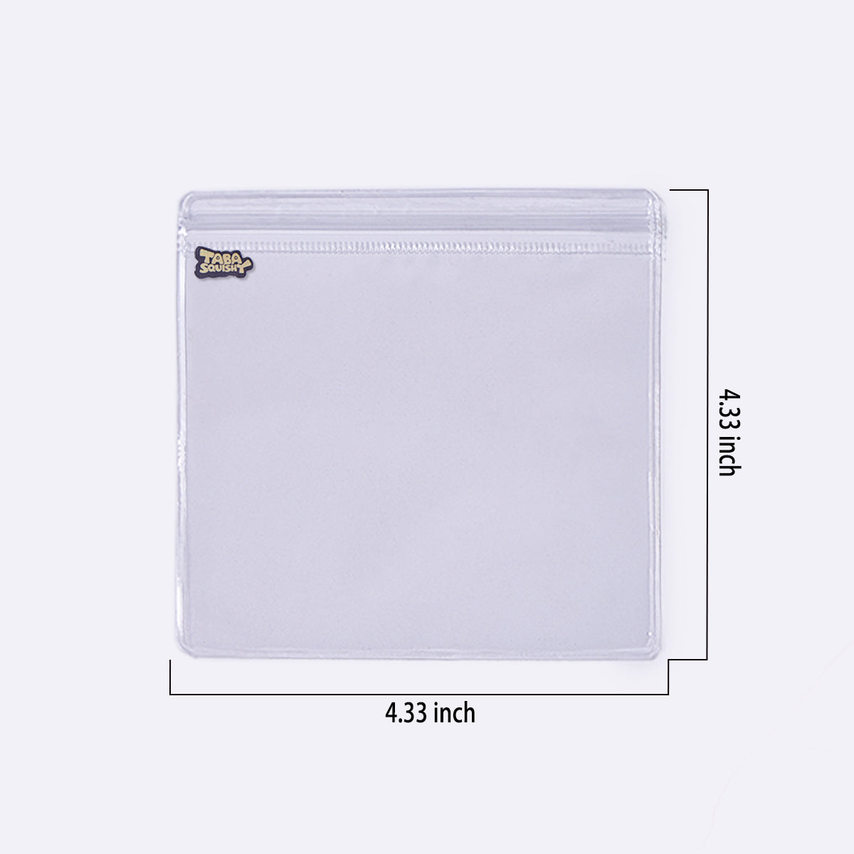 4.3x4.3 inch Replacement Storage Bag for Taba Squishy