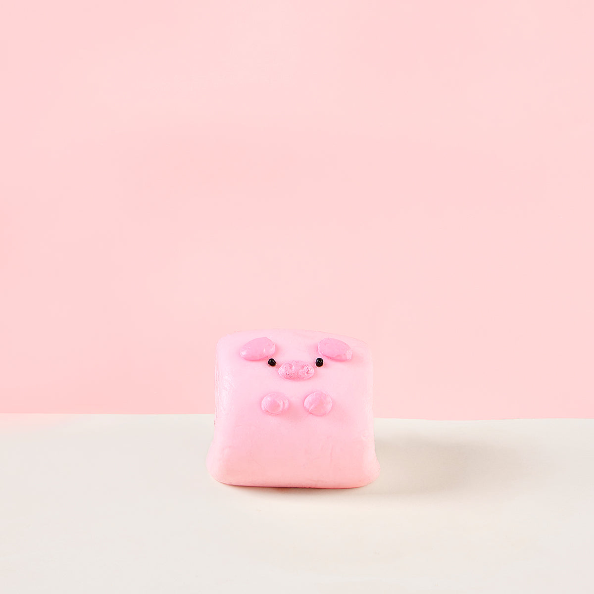 Taba Squishy Pink Pig Bun Squeeze Toy