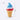 Stars & Stripes Ice Cream Cone Taba Squishy