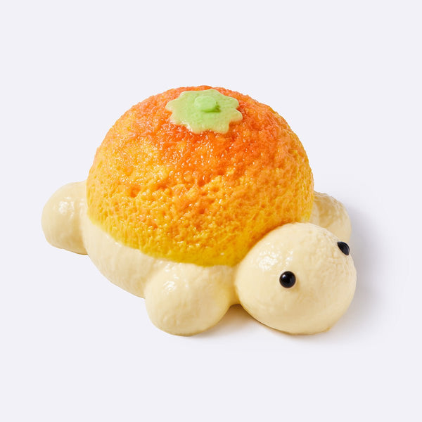 TABASQUISHY® Orange Turtle Squeeze Toys